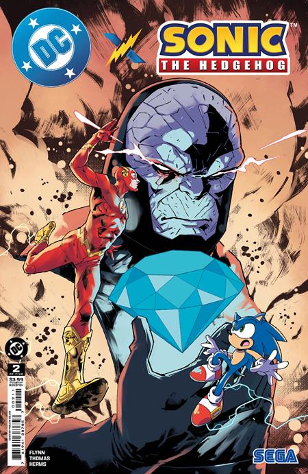  76194138785700211 | DC X SONIC THE HEDGEHOG @2 (OF 5) COVER A PABLO M COLLAR | DC  