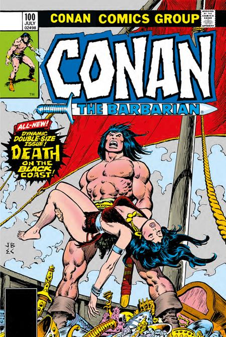 Conan The Barbarian: The Original Comics Omnibus #4 cover