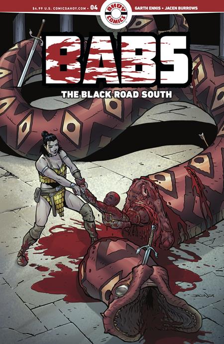 BABS THE BLACK ROAD SOUTH #4 (OF 6) CVR A JACEN BURROWS (MR)
