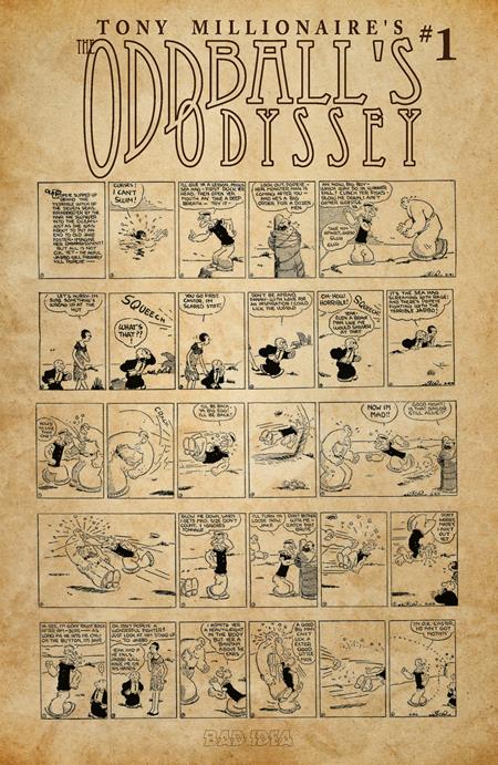 Weekly Pull list - ODDBALLS ODYSSEY #1 (ONE-SHOT) CVR D EC SEGAR OLD MASTERS VAR