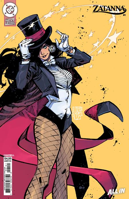 Weekly Pull list - ZATANNA (2026) #1 CVR D JORGE CORONA NEXT LEVEL CARD STOCK VAR