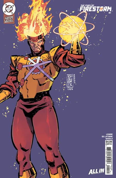 Weekly Pull list - FURY OF FIRESTORM #1 (OF 6) CVR D JORGE CORONA NEXT LEVEL CARD STOCK VAR