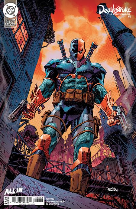 DEATHSTROKE THE TERMINATOR #2 CVR B DAN PANOSIAN CARD STOCK VAR