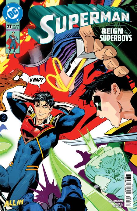 Weekly Pull list - SUPERMAN #37 CVR A DAN MORA (THE REIGN OF THE SUPERBOYS)