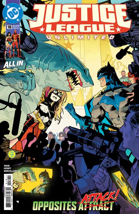 Weekly Pull list - JUSTICE LEAGUE UNLIMITED #18 CVR A DAN MORA (DC K.O.)
