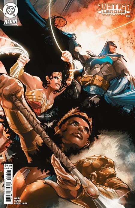 Weekly Pull list - JUSTICE LEAGUE UNLIMITED #18 CVR C DON AGUILLO CARD STOCK VAR (DC K.O.)