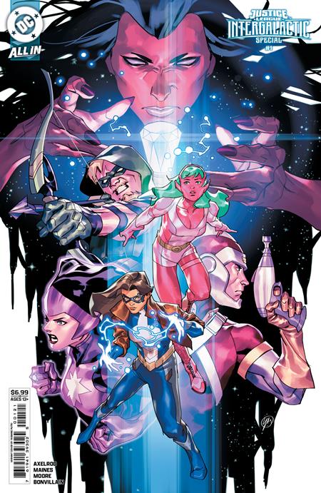 Weekly Pull list - JUSTICE LEAGUE INTERGALACTIC SPECIAL #1 (ONE SHOT) CVR B YASMINE PUTRI CARD STOCK VAR