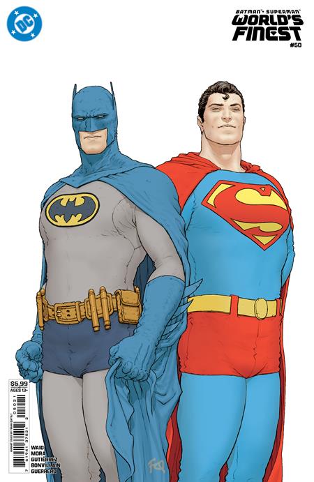BATMAN SUPERMAN WORLDS FINEST #50 CVR B FRANK QUITELY CARD STOCK VAR