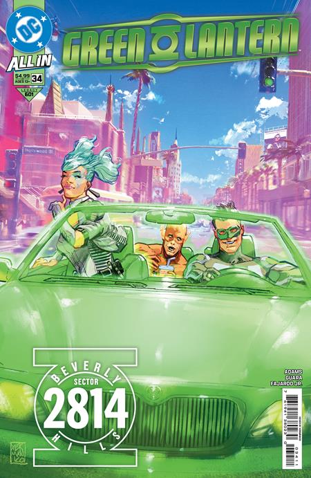 Weekly Pull list - GREEN LANTERN #34 CVR A XERMANICO