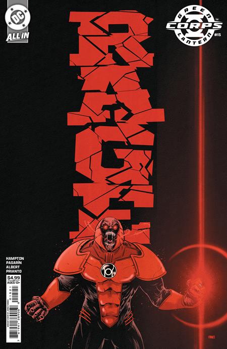 Weekly Pull list - GREEN LANTERN CORPS #15 CVR B JORGE FORNES CARD STOCK VAR