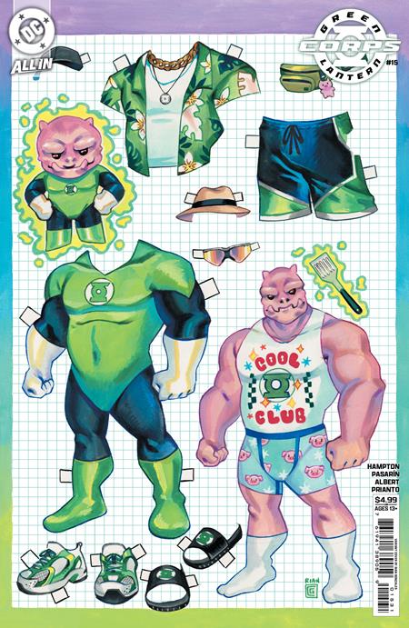 Weekly Pull list - GREEN LANTERN CORPS #15 CVR C RIAN GONZALES CARD STOCK VAR