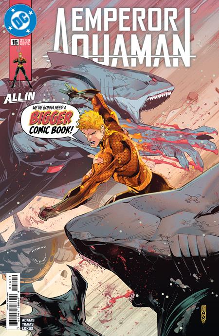 Weekly Pull list - EMPEROR AQUAMAN #16 CVR A JOHN TIMMS