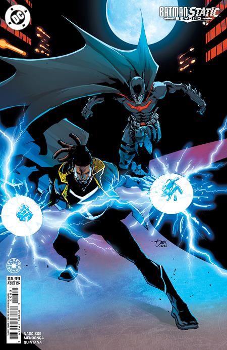 BATMAN STATIC BEYOND #5 (OF 6) CVR C DEXTER SOY CARD STOCK VAR