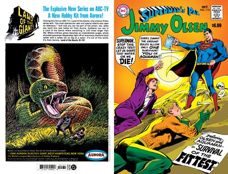 Weekly Pull list - SUPERMANS PAL JIMMY OLSEN #115 FACSIMILE EDITION CVR C NEAL ADAMS FOIL VAR