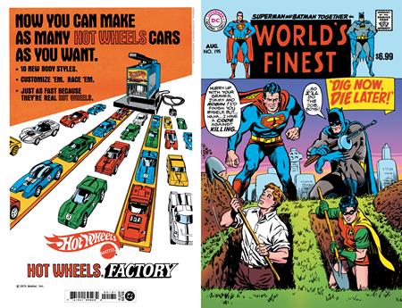 WORLDS FINEST COMICS #195 FACSIMILE EDITION CVR C CURT SWAN FOIL VAR
