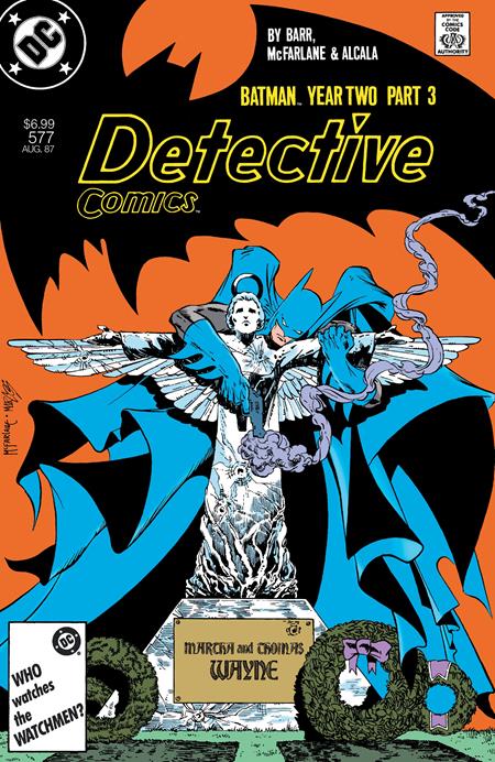 Weekly Pull list - DETECTIVE COMICS #577 FACSIMILE EDITION CVR C TODD MCFARLANE FOIL VAR (YEAR TWO PART 3 OF 4)