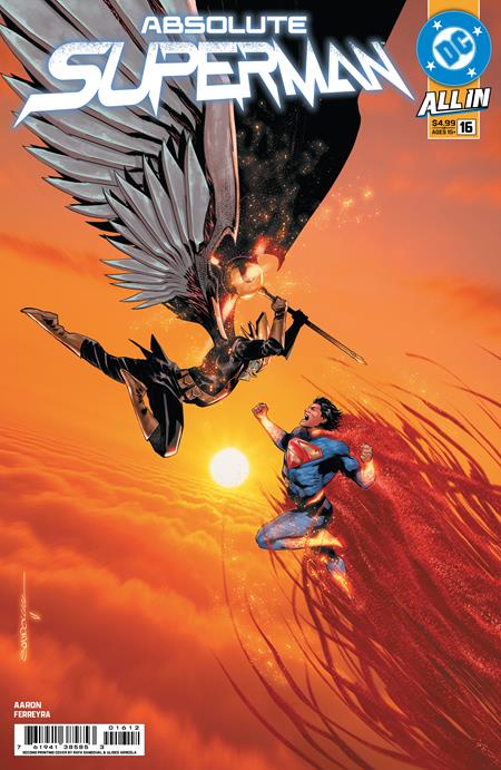 Weekly Pull list - ABSOLUTE SUPERMAN #16 Second Printing Cvr A Rafa Sandoval
