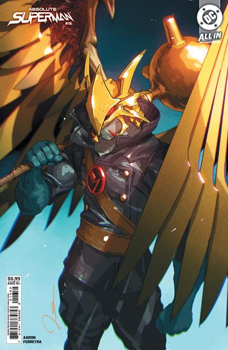 Weekly Pull list - ABSOLUTE SUPERMAN #16 Second Printing Cvr B Gerald Parel Card Stock Var