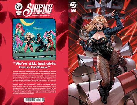 SIRENS LOVE HURTS #1 (OF 4) Second Printing Cvr B Derrick Chew Foil Var (MR)