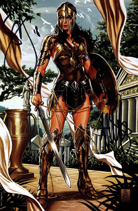 DF JUSTICE LEAGUE #1 CSA EXCLUSIVE VIRGIN VARIANT SIGNED BY SCOTT SNYDER AND MARK BROOKS