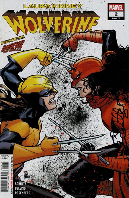 DF LAURA KINNEY WOLVERINE #2 SIGNED BY ERICA SCHULTZ