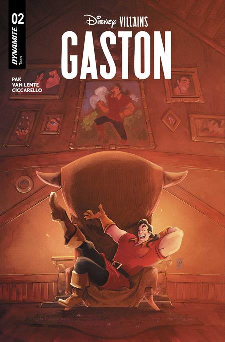 DISNEY VILLAINS GASTON #2 CVR A ALESSANDRO RANALD VAR