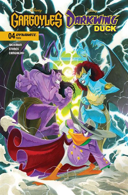 GARGOYLES DARKWING DUCK #4 CVR B IVAN BIGARELLA VAR