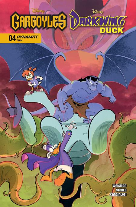 GARGOYLES DARKWING DUCK #4 CVR C CARLO LAURO VAR