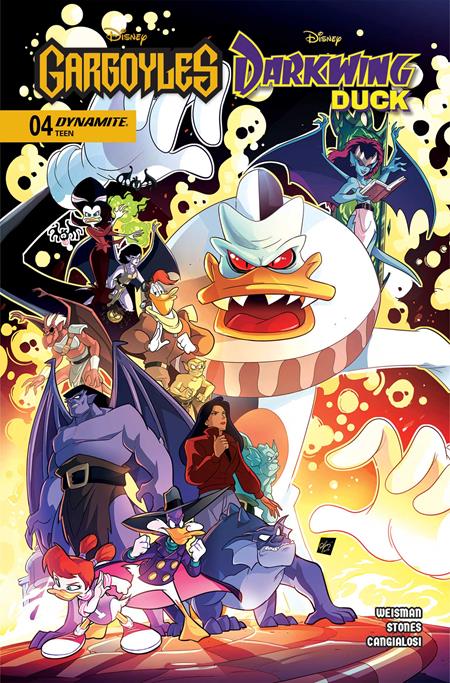 GARGOYLES DARKWING DUCK #4 CVR D CIRO CANGIALOSI VAR