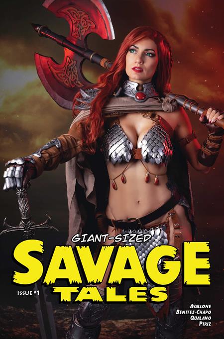 Weekly Pull list - GIANT SIZED SAVAGE TALES (ONE SHOT) CVR C IVY COSPLAY RED SONJA VAR