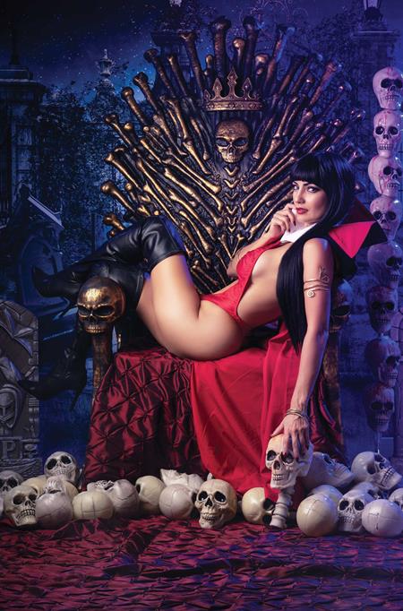 Weekly Pull list - GIANT SIZED SAVAGE TALES (ONE SHOT) CVR H INC 1:10 IVY COSPLAY VAMPIRELLA VIRGIN VAR