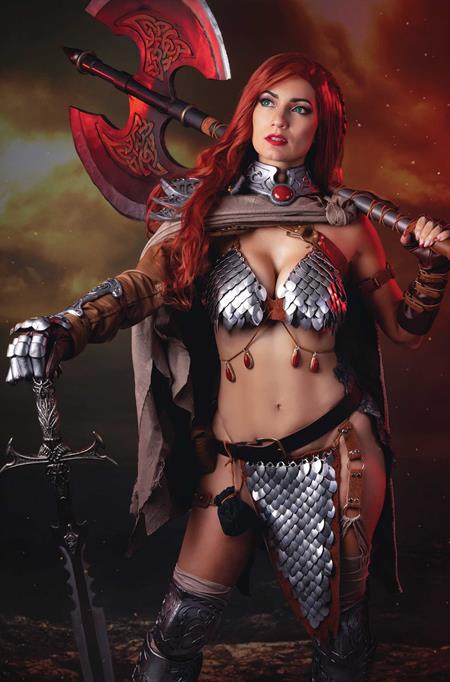 Weekly Pull list - GIANT SIZED SAVAGE TALES (ONE SHOT) CVR I INC 1:10 IVY COSPLAY RED SONJA VIRGIN VAR