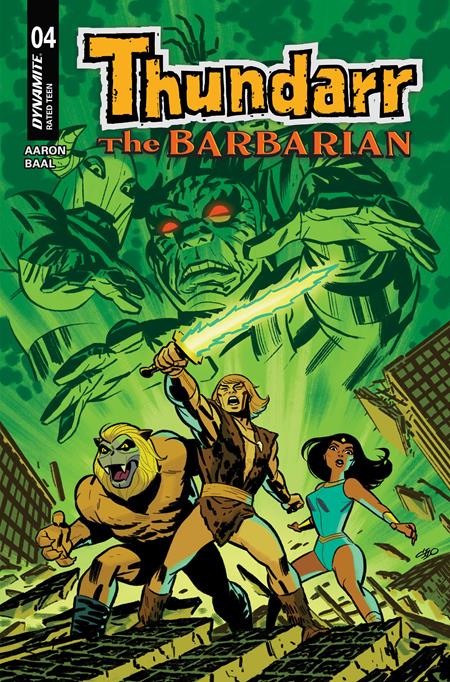 Weekly Pull list - THUNDARR THE BARBARIAN #4 CVR A MICHAEL CHO