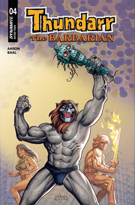 Weekly Pull list - THUNDARR THE BARBARIAN #4 CVR D JOSEPH MICHAEL LINSNER VAR