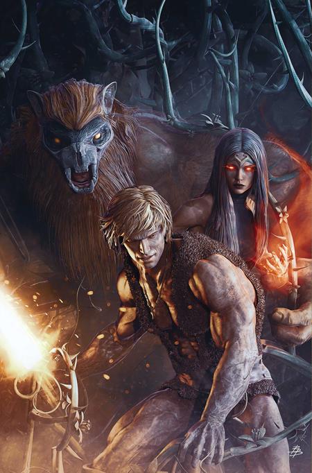 THUNDARR THE BARBARIAN #4 CVR I INC 1:20 BJORN BARENDS VIRGIN VAR