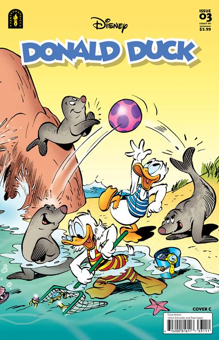 DONALD DUCK LEGACY #391 CALL OF THE WILD SEA CVR C INC 1:10 DAAN JIPPES ULRICH SCHROEDER WRAPAROUND VAR