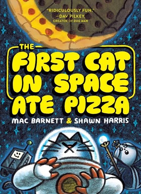 FIRST CAT IN SPACE TP ATE PIZZA