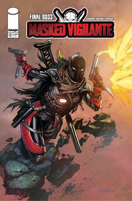 Weekly Pull list - FINAL BOSS MASKED VIGILANTE (ONE SHOT) CVR D INC 1:25 TYLER KIRKHAM VAR (MR)