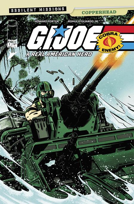 Weekly Pull list - GI JOE A REAL AMERICAN HERO SSSILENT MISSIONS COPPERHEAD #1 (ONE SHOT) CVR B JORGE FORNES VAR