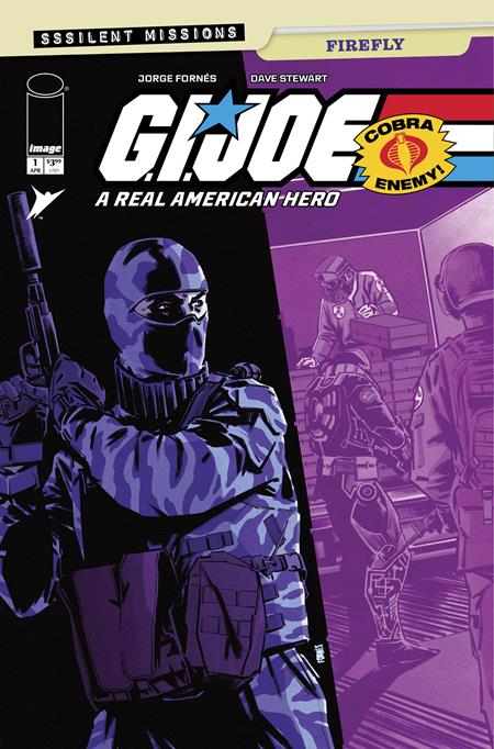 GI JOE A REAL AMERICAN HERO SSSILENT MISSIONS FIREFLY #1 (ONE SHOT) CVR A JORGE FORNES