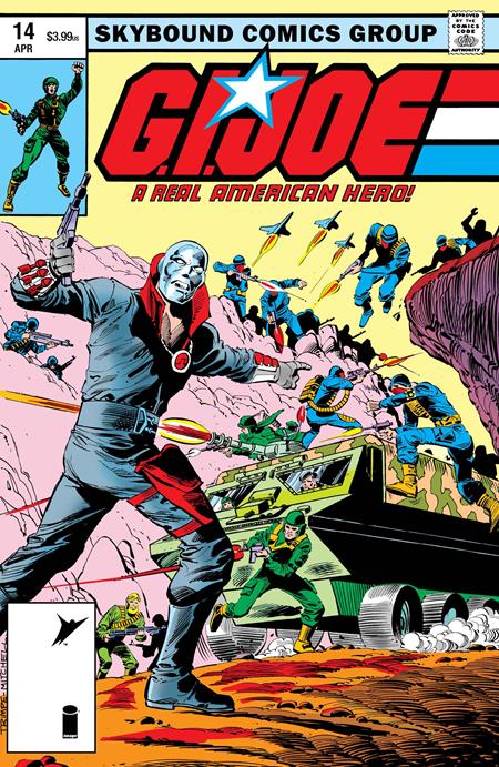 GI JOE A REAL AMERICAN HERO #14 HAMA FILES EDITION CVR A HERB TRIMPE & STEVE MITCHELL
