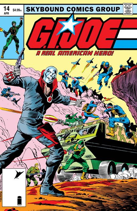 Weekly Pull list - GI JOE A REAL AMERICAN HERO #14 HAMA FILES EDITION CVR C HERB TRIMPE & STEVE MITCHELL FOIL VAR