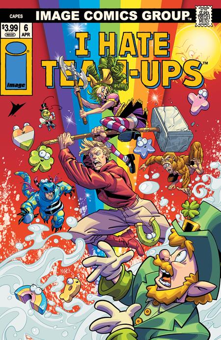 Weekly Pull list - INVINCIBLE UNIVERSE CAPES #6 CVR F MARK ENGLERT I HATE FAIRYLAND TEAM UP VAR