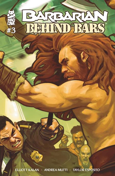 Weekly Pull list - BARBARIAN BEHIND BARS #3 (OF 5)