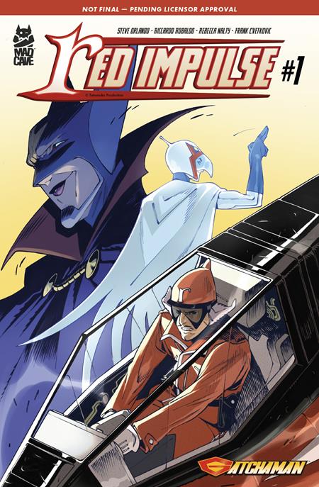 GATCHAMAN RED IMPULSE #1 (OF 4) CVR A RICCARDO ROBALDO