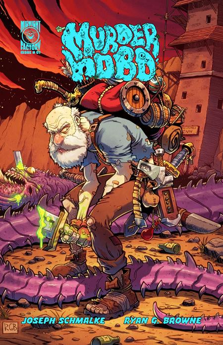 Weekly Pull list - MURDER HOBO #1 CVR B RYAN G BROWNE VAR (MR)