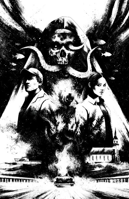 Weekly Pull list - ESTUARY A GHOST STORY #1 (OF 4) CVR E INC 1:20 MAAN HOUSE B&W VAR