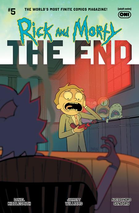 Weekly Pull list - RICK AND MORTY THE END #5 (OF 6) CVR A DAVE BARDIN