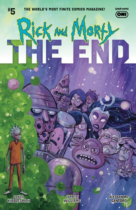 Weekly Pull list - RICK AND MORTY THE END #5 (OF 6) CVR D INC 1:20 TOM FOWLER VAR