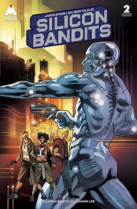 SILICON BANDITS #2 CVR C INC 1:5 ROLAND BOSCHI CARDSTOCK VAR (MR)